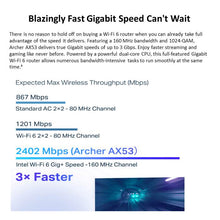 Load image into Gallery viewer, TP-Link Archer AX53 AX3000 Dual Band Gigabit Wi-Fi 6 Router