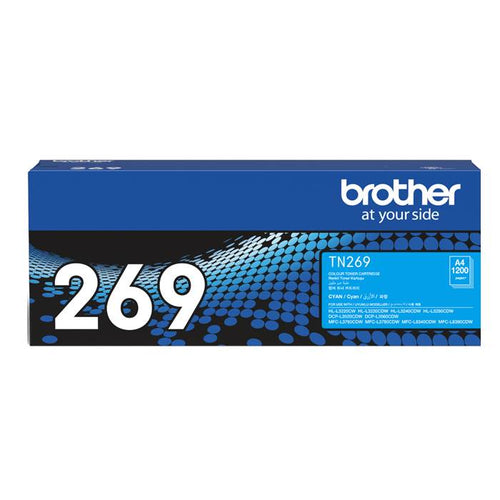 TN269 Brother Toner Cartridge - (Cyan)