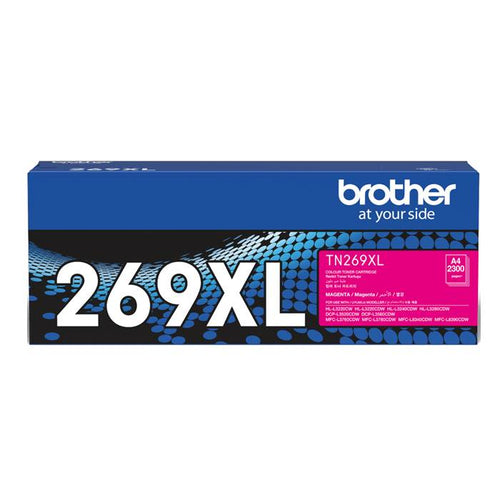 TN269XL Brother High Capacity Toner Cartridge - (Magenta)