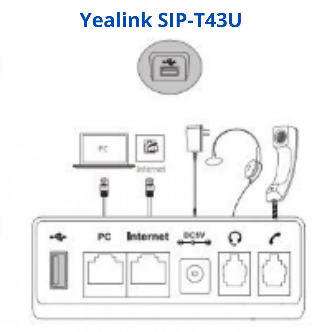 Yealink T43U HD IP PHONE – archercopier