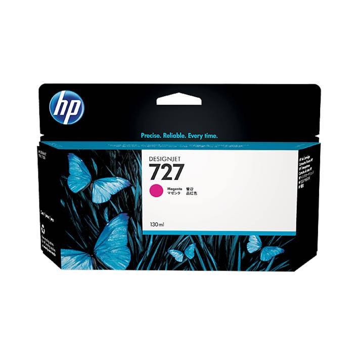 B3P20A - Magenta HP DesignJet Ink Cartridge 130ml - (HP 727)