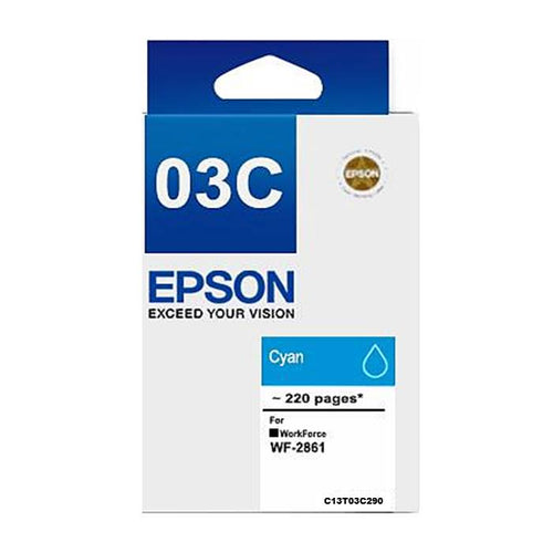 C13T03C290 Epson 03C Ink Cartridge - (Cyan)
