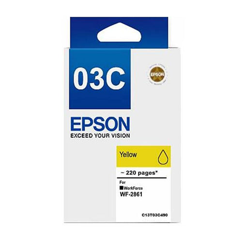 C13T03C490 Epson 03C Ink Cartridge - (Yellow)