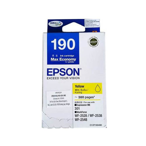 C13T190490 Epson Ink Cartridge - (Yellow)