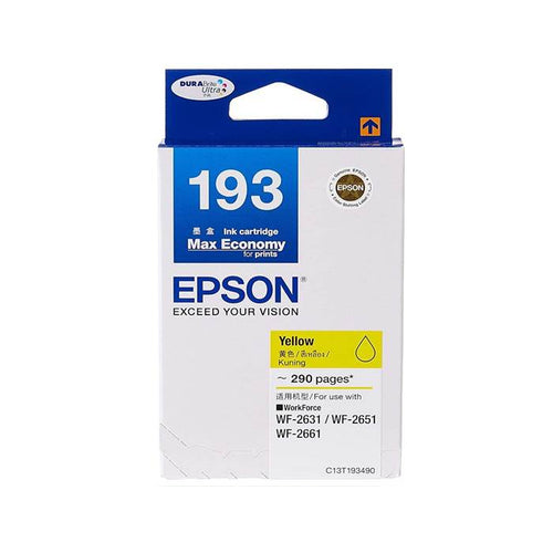 C13T193490 Epson Ink Cartridge - (Yellow)
