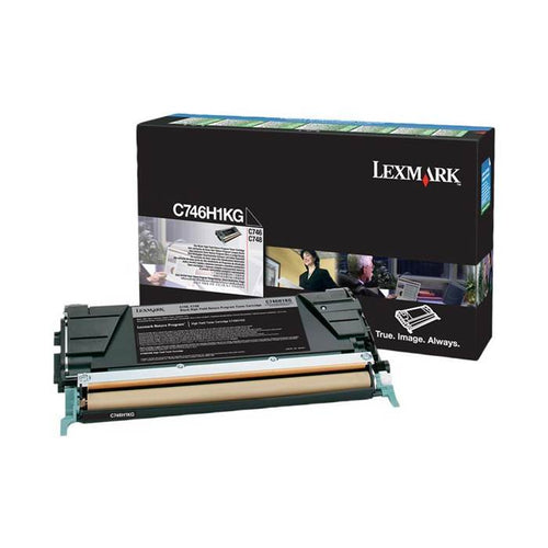 C746A1KG Lexmark Toner Cartridge - (Black)