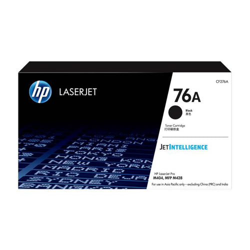 CF276A - Black HP LaserJet Toner Cartridge (HP 76A)