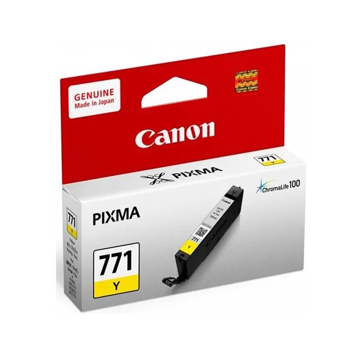 CLI-771Y Canon Ink Cartridge - (Yellow)