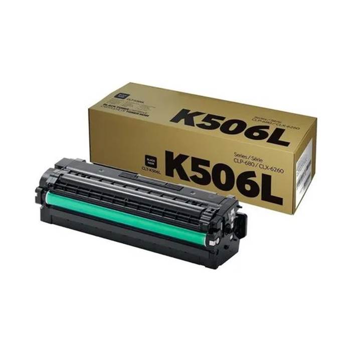 CLT-K506L- Samsung High Yield Toner Cartridge - (Black)