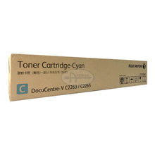 Load image into Gallery viewer, CT202489 Fuji Xerox Toner Cartridge for DC-V C2263 / C2265 (Cyan)