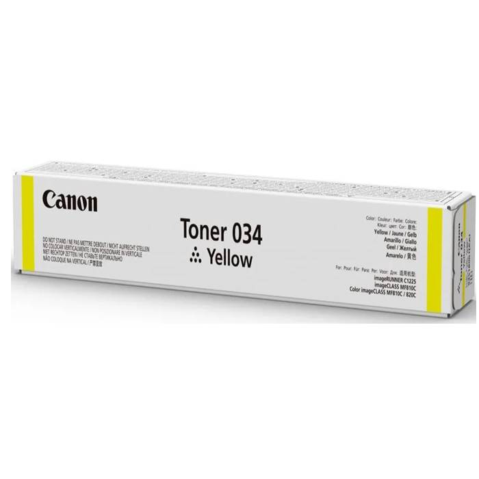 Canon 034 Toner Cartridge - (Yellow)