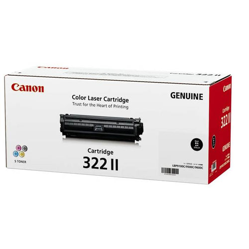 Canon 322 II Toner Cartridge - (Black)