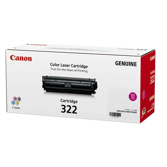 Canon 322 Toner Cartridge - (Magenta)