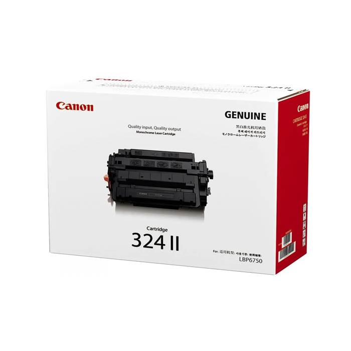 324 Canon 324 II Toner Cartridge - (Black) – archercopier