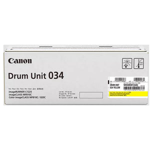 Canon 034 Drum Unit- (Yellow)