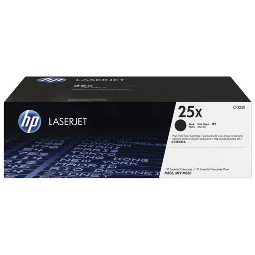 CF325X - Black High Yield HP LaserJet Toner Cartridge (HP 25X)