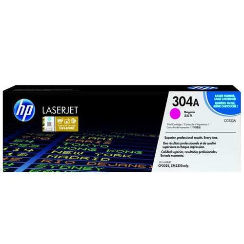 CC533A - Magenta HP LaserJet Toner Cartridge (HP 304A)