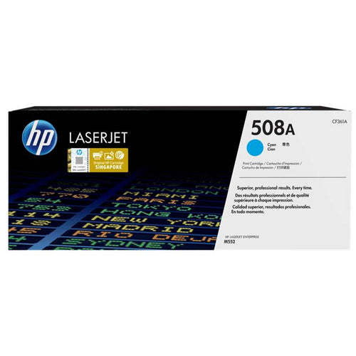 CF361A - Cyan HP LaserJet Toner Cartridge (HP 508A)