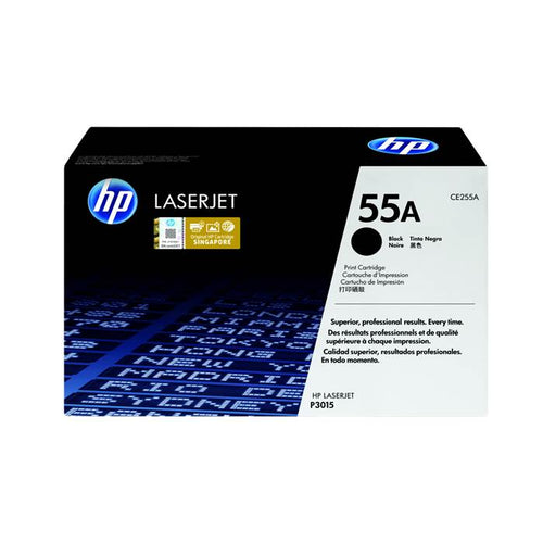 CE255A - Black HP LaserJet Toner Cartridge (HP 55A)