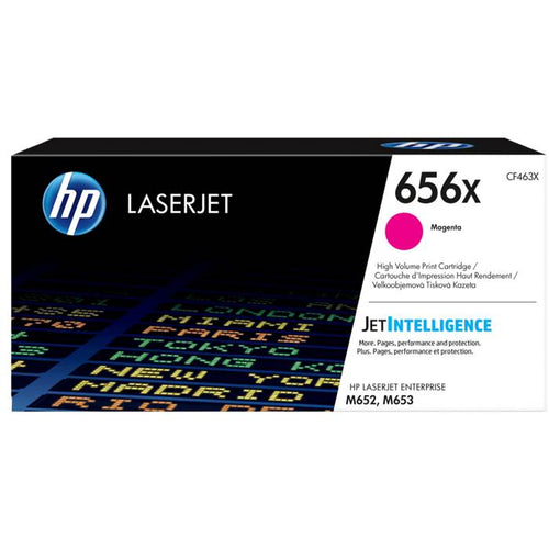 CF463X - Magenta High Yield HP LaserJet Toner Cartridge (HP 656X)