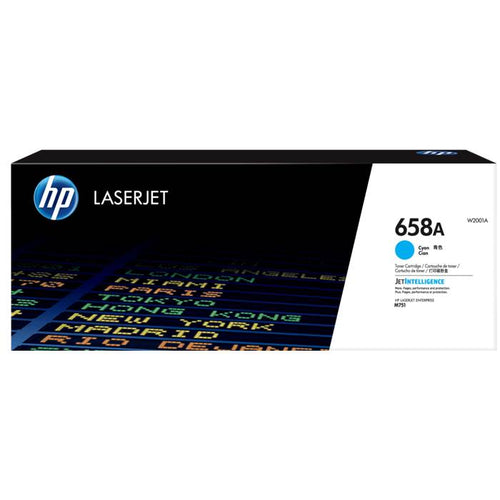 W2001A - Cyan HP LaserJet Toner (HP 658A)