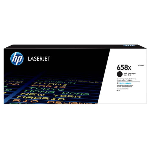 W2000X - Black High Yield HP LaserJet Toner Cartridge (HP 658X)