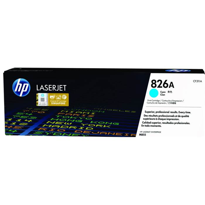 CF311A - Cyan HP LaserJet Toner Cartridge (HP 826A)