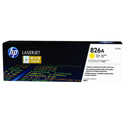 CF312A - Yellow HP LaserJet Toner Cartridge (HP 826A)