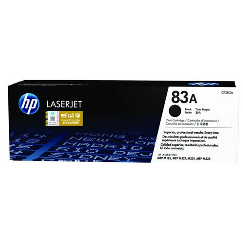 CF283A - Black HP LaserJet Toner Cartridge (HP 83A)