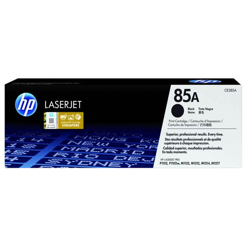 CE285A - Black HP LaserJet Toner Cartridge (HP 85A)