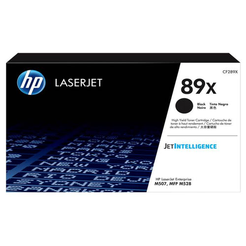 CF289X - High Yield Black HP LaserJet Toner Cartridge (HP 89X)