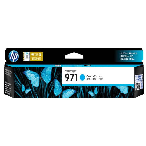 CN622AA - Cyan HP Ink Cartridge (HP 971)