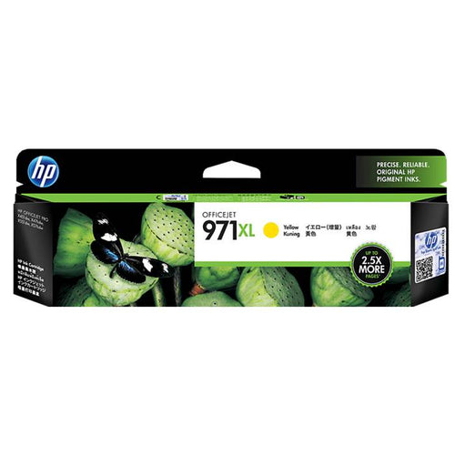 CN628AA - High Yield Yellow HP Ink Cartridge (HP 971XL)