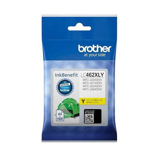 LC462XLY - Brother High Yield Ink Cartrdige - (Yellow)