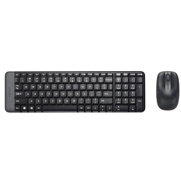 Logitech MK220 Compact Wireless Keyboard and Mouse Combo