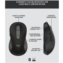 Load image into Gallery viewer, Logitech Signature M650 Wireless Mouse - (2 sizes) Graphite