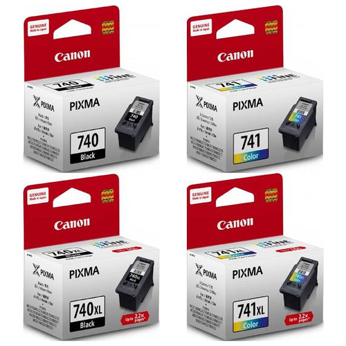 PG-740 | PG-740XL | CL-741 | CL-741XL Canon Ink Cartridges