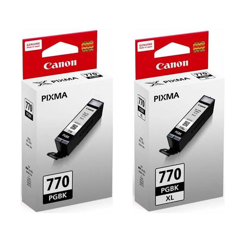 PGI-770 | PG-770XL Canon Ink Cartridge - (Black)