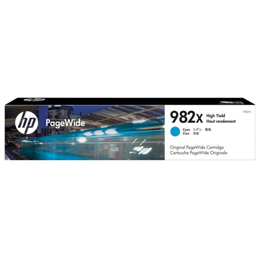 T0B27A - Cyan HP PageWide Ink Cartridge High Yield (HP 982X)