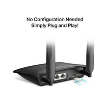 Load image into Gallery viewer, TP Link TL-MR100 300 Mbps Wireless N 4G LTE Router (with Sim Slot)