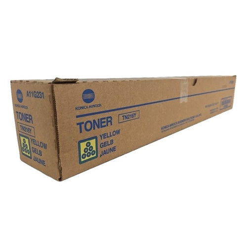 A11G231 - Konica Minolta (TN216Y) Yellow Toner Cartridge
