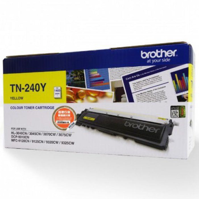 Brother Toner Cartridge TN-240Y (Yellow)