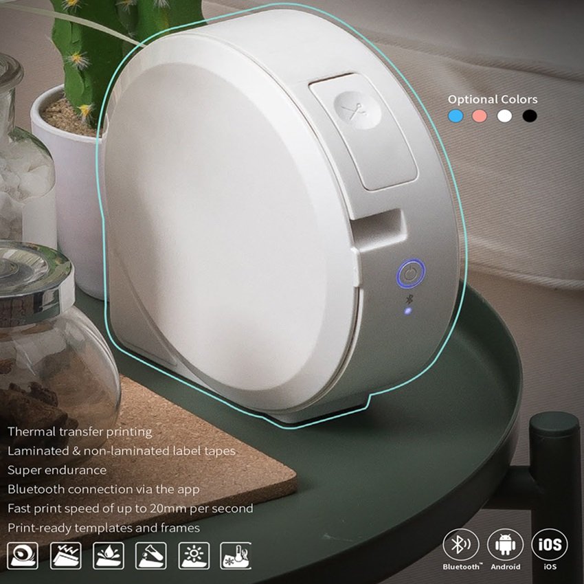 Label Printer | Printeet P1000 (White)