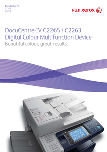 REFURBISHED  - Fuji Xerox DocuCentre-IV C2265 (A3 Printer)