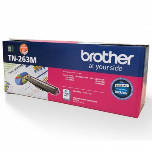 Brother Toner Cartridge TN-263M (Magenta)
