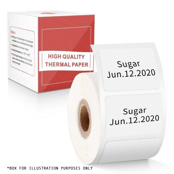 Multi-Purpose Square Self-Adhesive Label-  30x20mm Compatible for Printeet M110