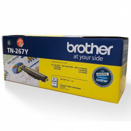 TN-267Y Brother Toner Cartridge - (Yellow)