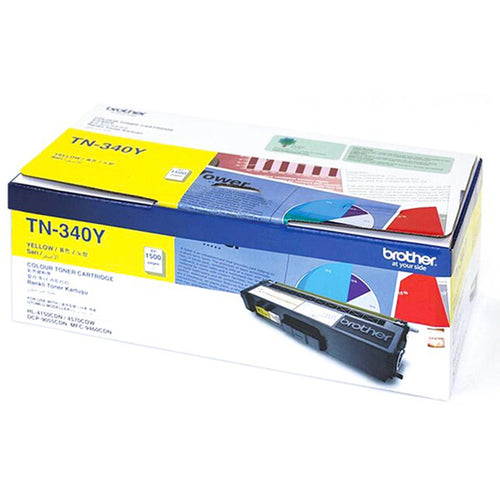Brother Toner Cartridge TN-340Y (Yellow)