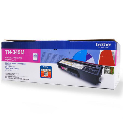 Brother Toner Cartridge TN-345M (Magenta)