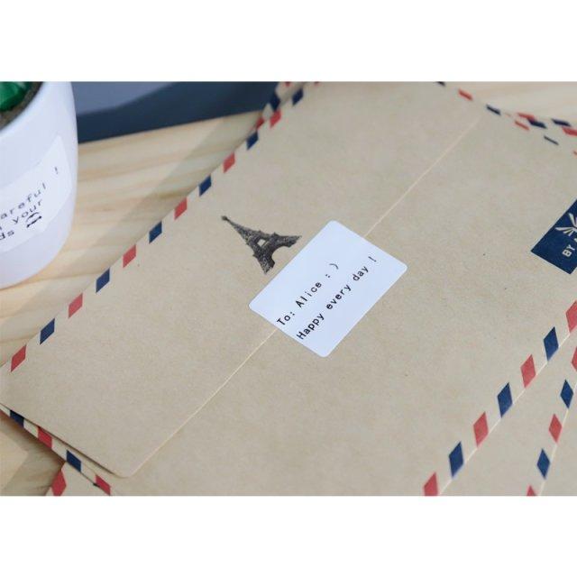 Multi-Purpose Square Self-Adhesive Label- 40x30mm Compatible for Printeet M110